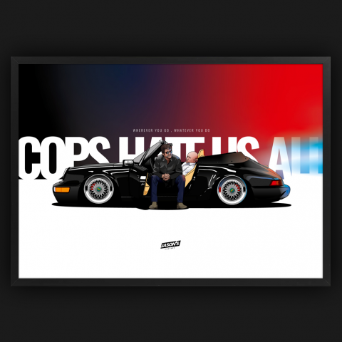 Hank's Porsche 911 Cabrio / Jason's Posters