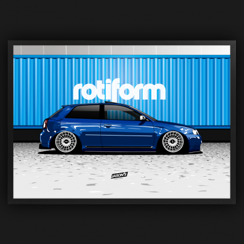 Bagged Audi A3 / Jason's Posters