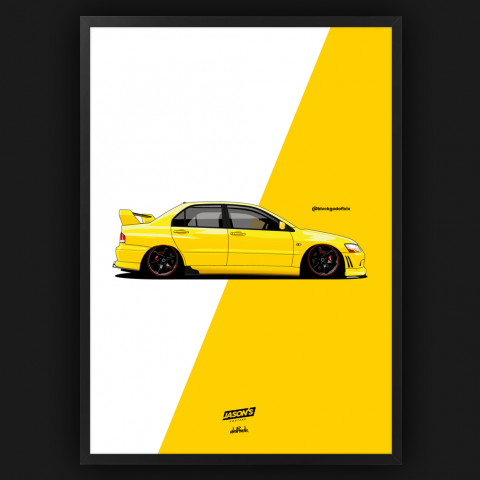 Mitsubishi Lancer Evo 7 / Jason's Posters