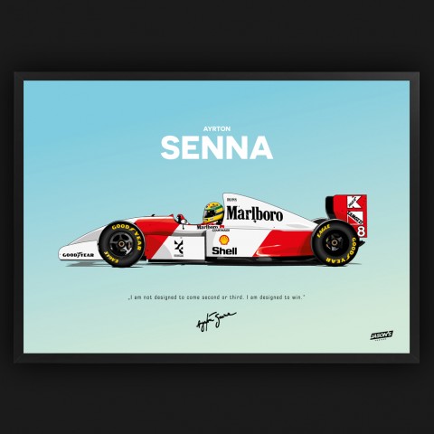 Ayrton Senna / Jason's Posters