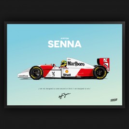 Ayrton Senna / Jason's Posters